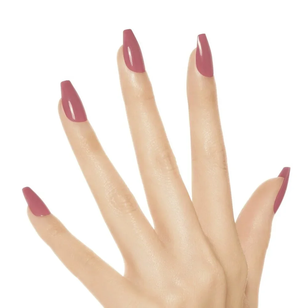 Kiss Gel Fantasy Medium Length Nails - Letter To Ur EX